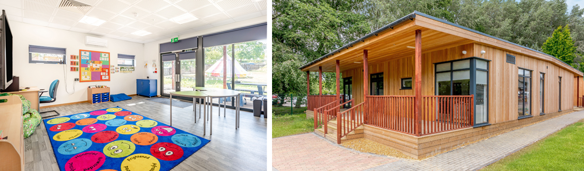 Modular timber frame buildings providing flexible provision for SEND & SEMH