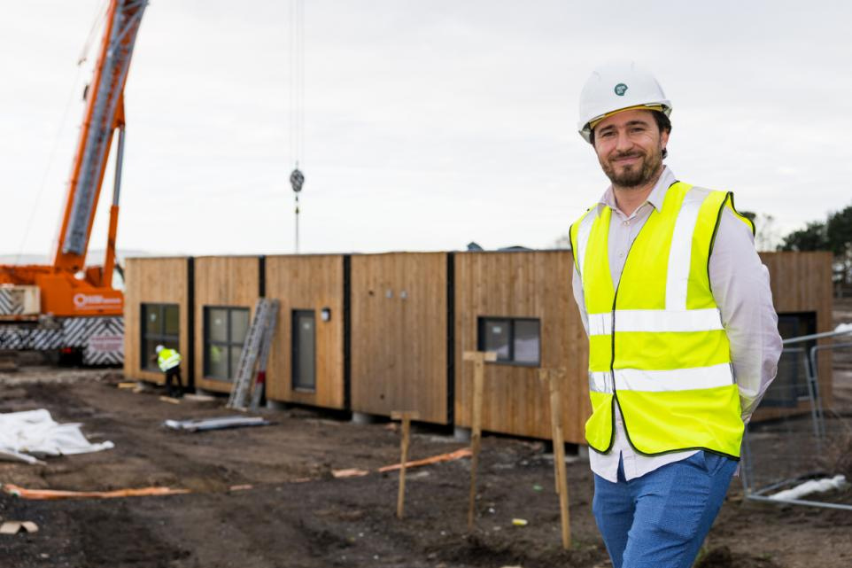NEW SOCIAL HUB INSTALLED AT EDINBURGH’S GRANTON WATERFRONT