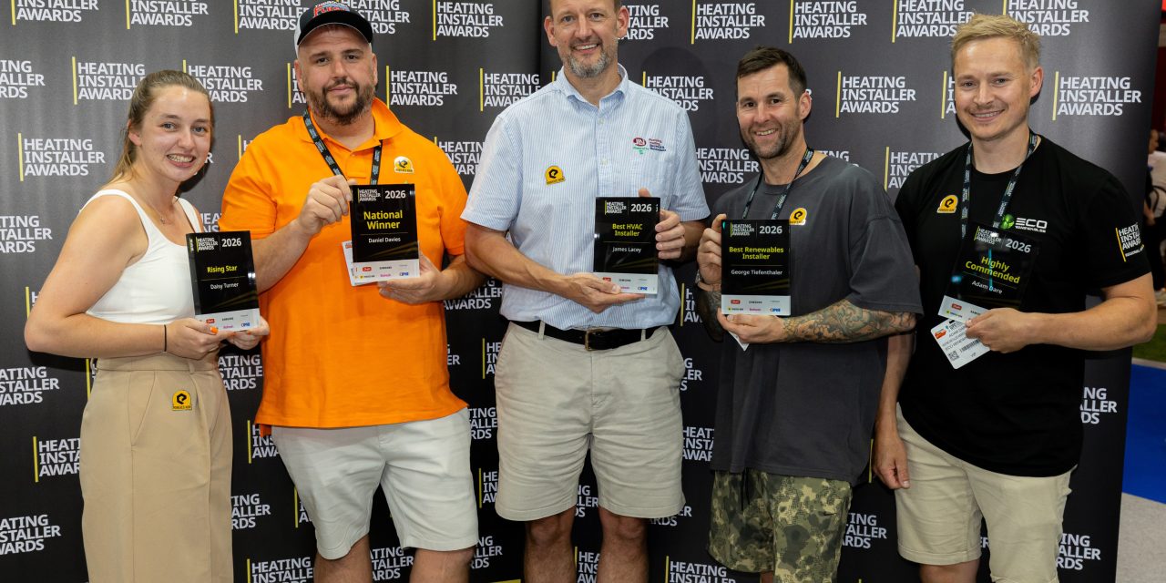 INSTALLER AWARDS 2026 CROWNS UK’S TOP HEATING INSTALLERS AND PLUMBERS